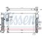 Nissen Nissens Radiator, 67107A 67107A - alternate 1